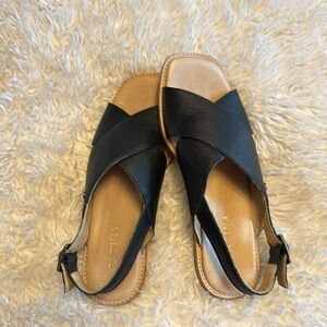 Portland Leather Patina flat sandals